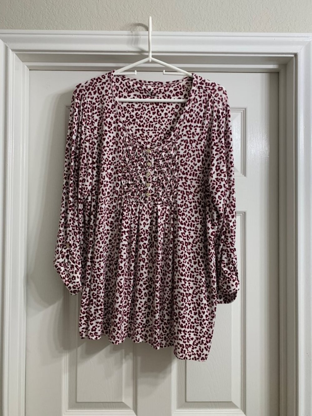 Kim Rogers Brand Women's Stretchy Blouse, Size 1X